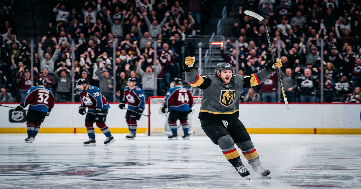 Vegas Stole Home Ice and the President's Trophy