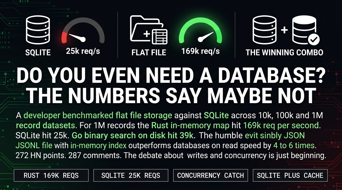 The Database You Defaulted To Might Be Overkill
