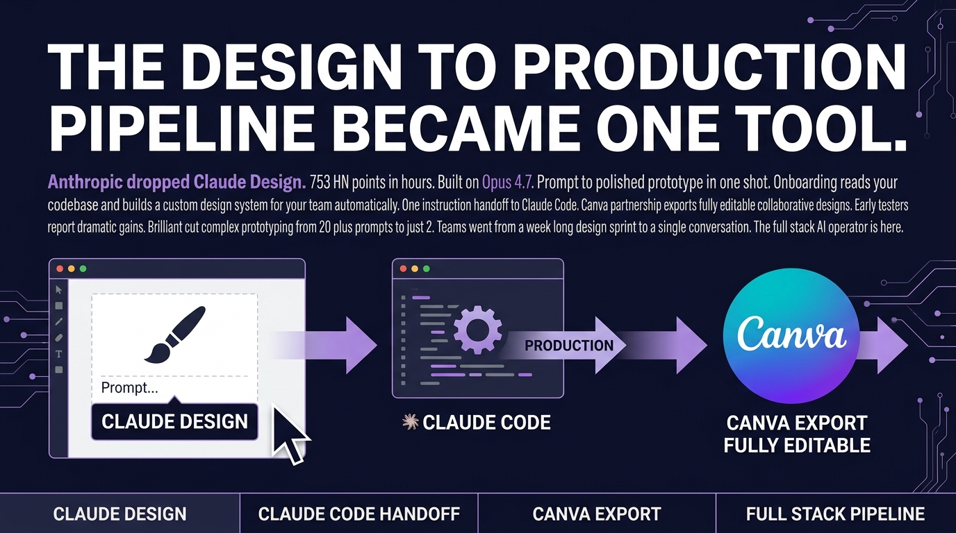 AI Design Tools Just Got a Production Pipeline