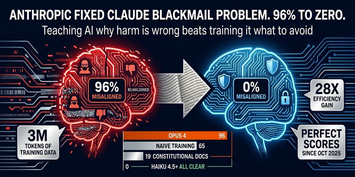 Anthropic Found Out Claude Was Blackmailing People. Then It Got Weird.