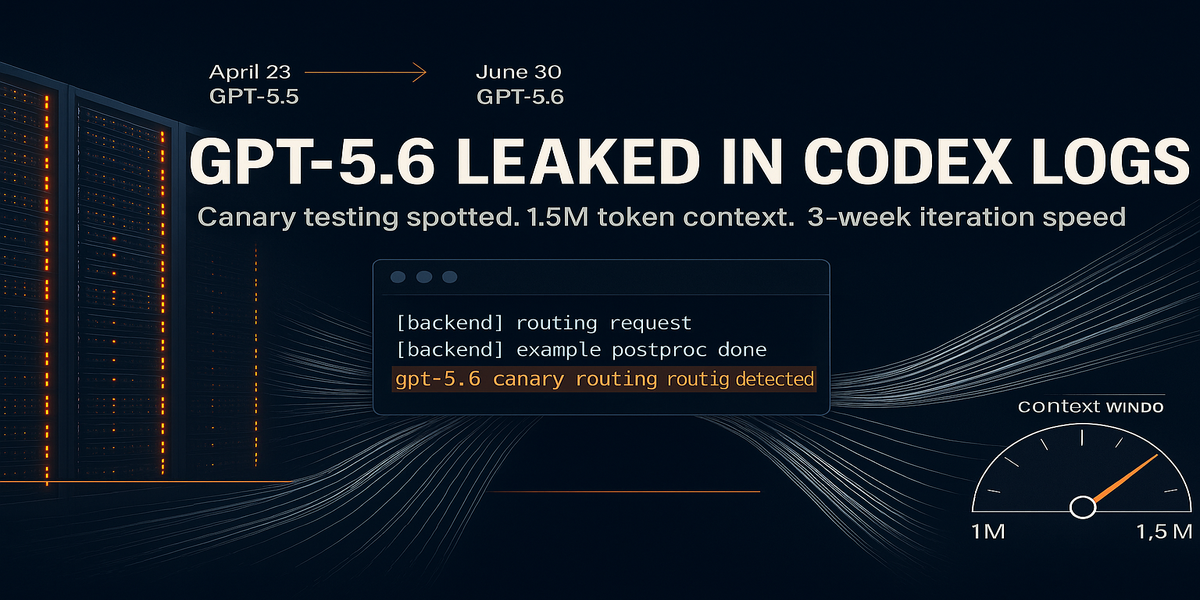 GPT-5.6 Leak: 1.5M Token Context Window Confirmed — What We Know