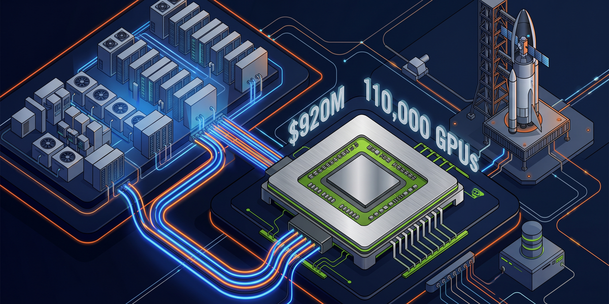Google Is Paying SpaceX $920M a Month for GPUs. Your AI Bill Is Next.