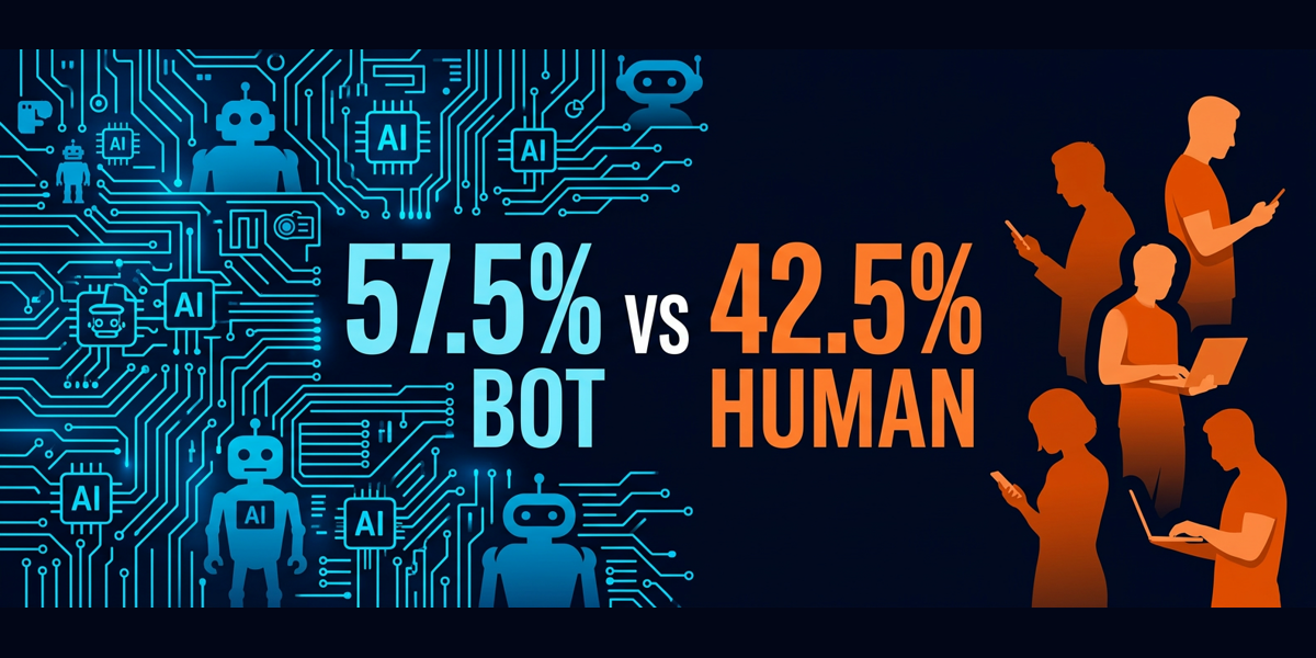 Bots Are Now the Majority of Your Website Traffic. Here's What That Actually Means.