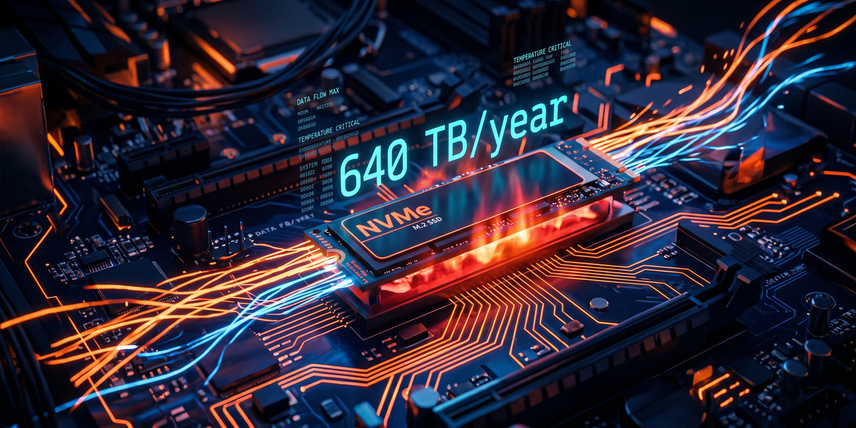 Wrote 640 TB/Year to My SSD. Here's the Fix
