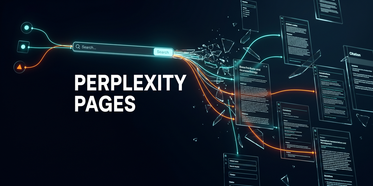 Perplexity's New Pages Feature Rewrites the Research Game for Agencies