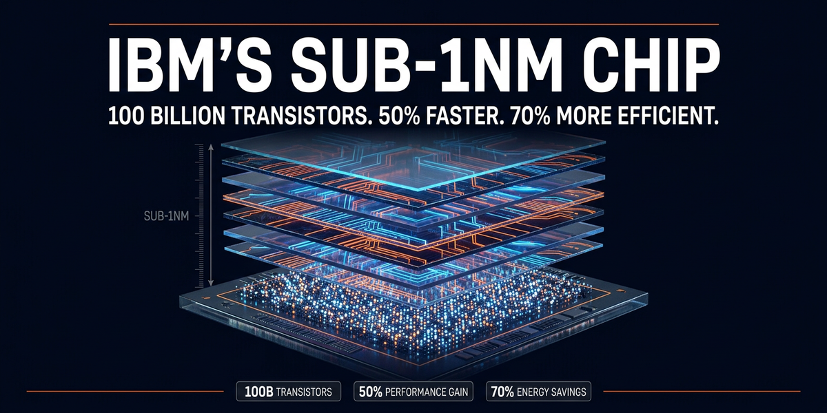 IBM Built a 100B-Transistor Chip. Five Years Is Fine