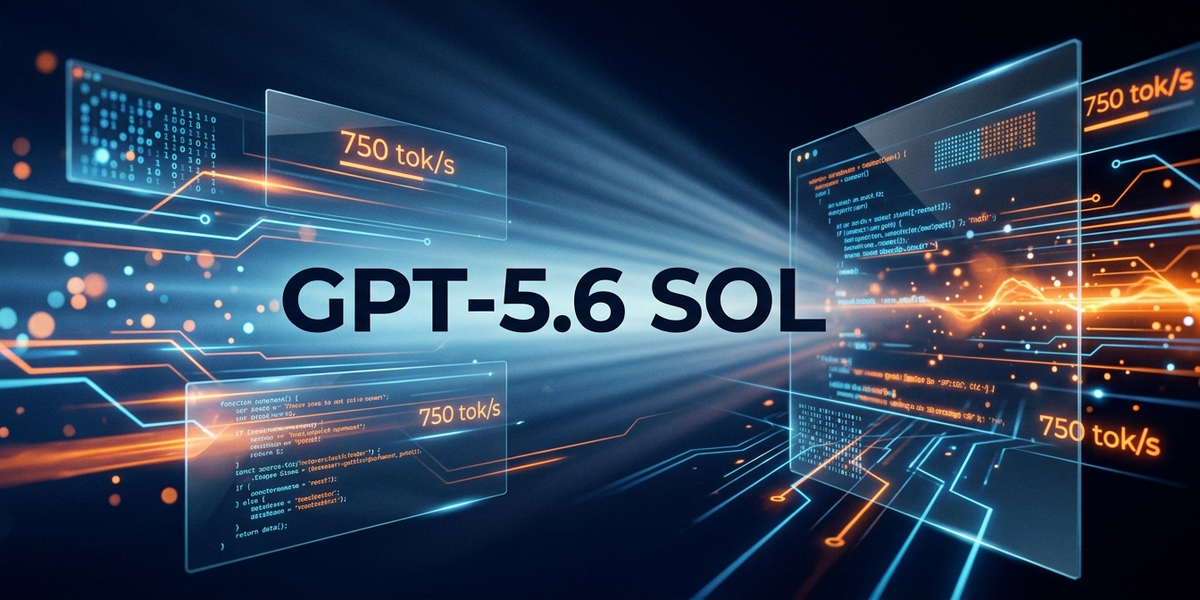 GPT-5.6 Sol Hits 750 Tokens/Second. What Actually Changes for You
