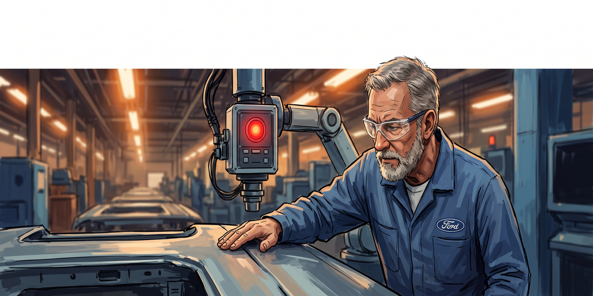 Ford AI Quality Control Failure: Why 350 Human Inspectors Came Back