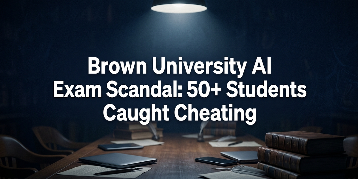 Brown Caught 50 Students Using ChatGPT On One Midterm. Here's What Actually Failed.