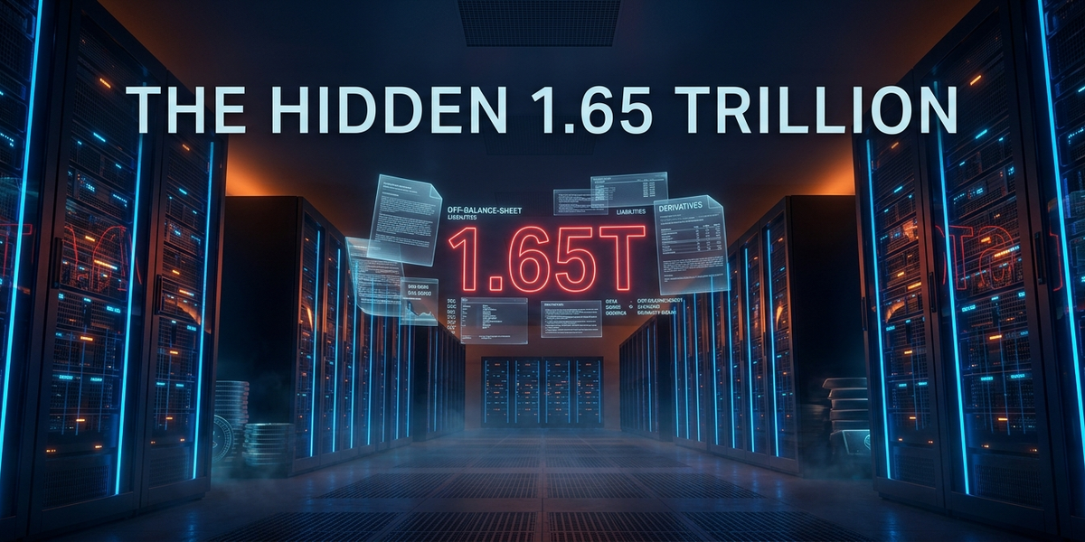 Big Tech Is Hiding $1.65 Trillion in AI Debt