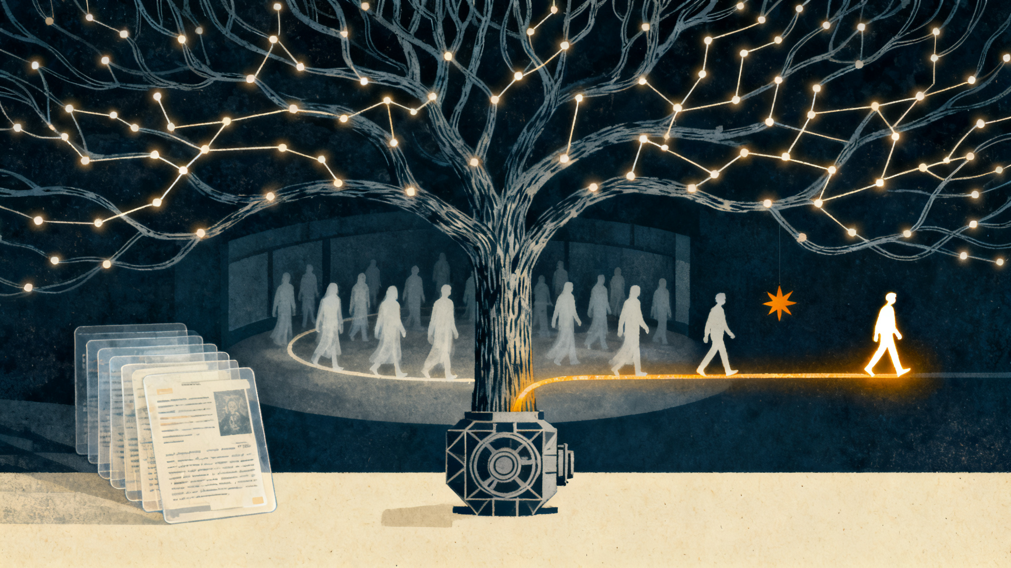 Dream-RSI Recursive Self-Improvement Improves the Search, Not the Model