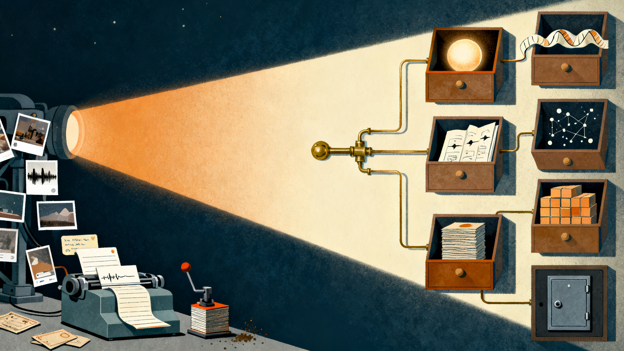 Query-Aware Multimodal Memory: Six Buckets Beat One Pile