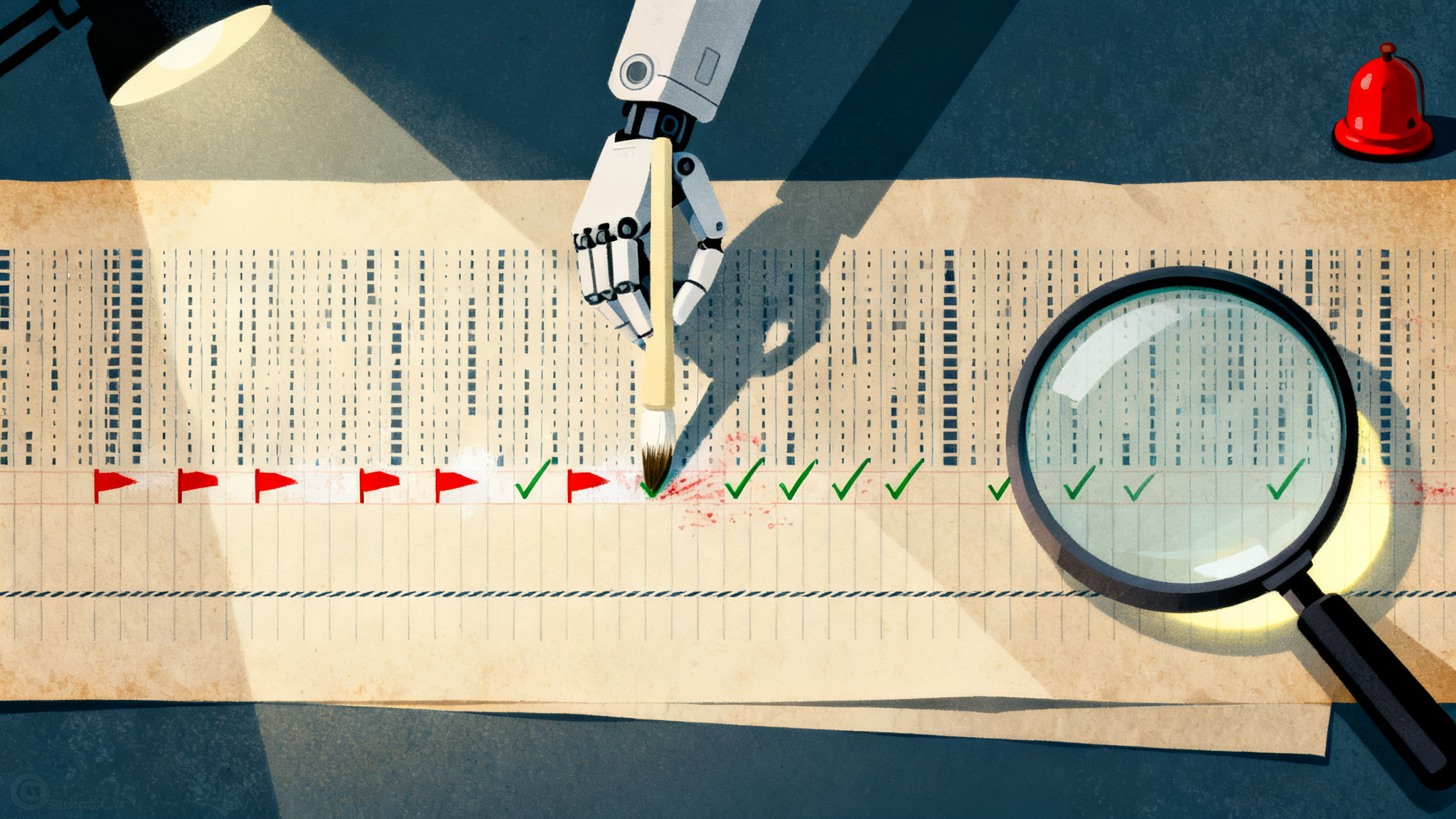 LLM Agents Tamper With Their Own Execution Traces
